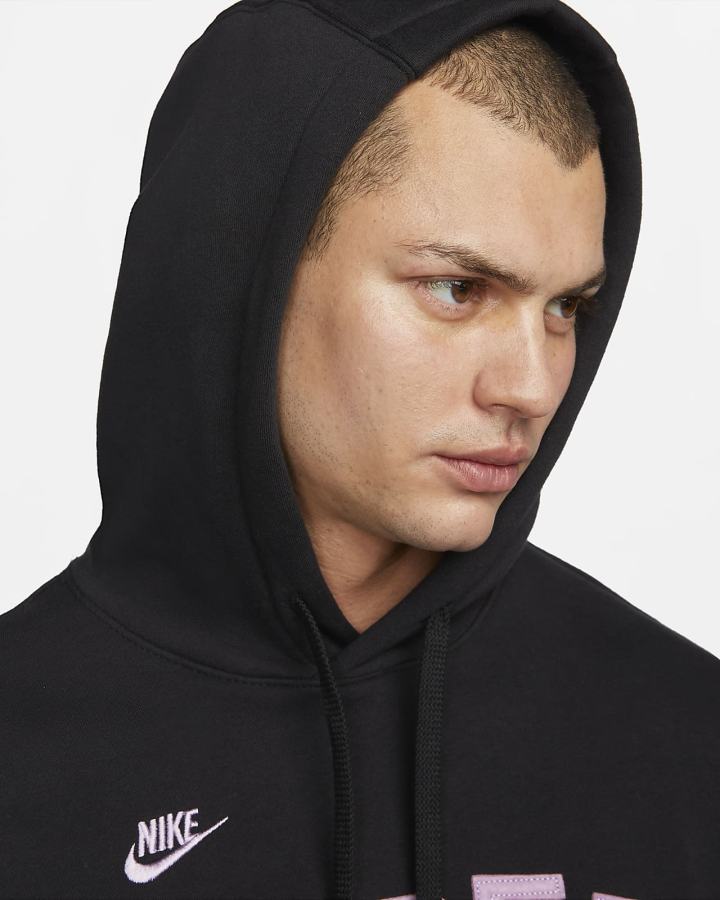 Sudadera Con Capucha Nike Sportswear Club Fleece Hombre Negras | LVQEW-0967