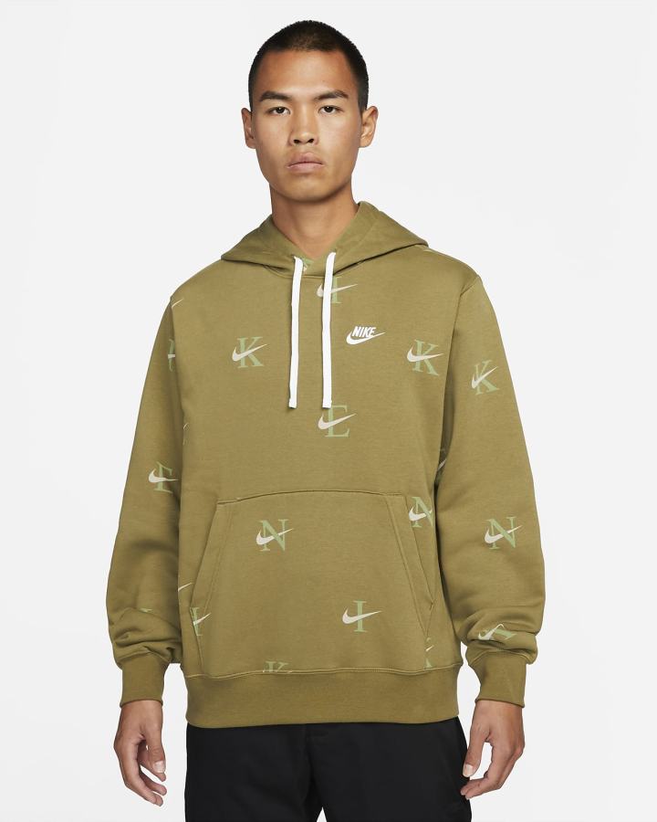 Sudadera Con Capucha Nike Sportswear Club Hombre Verde | MTVGZ-1643