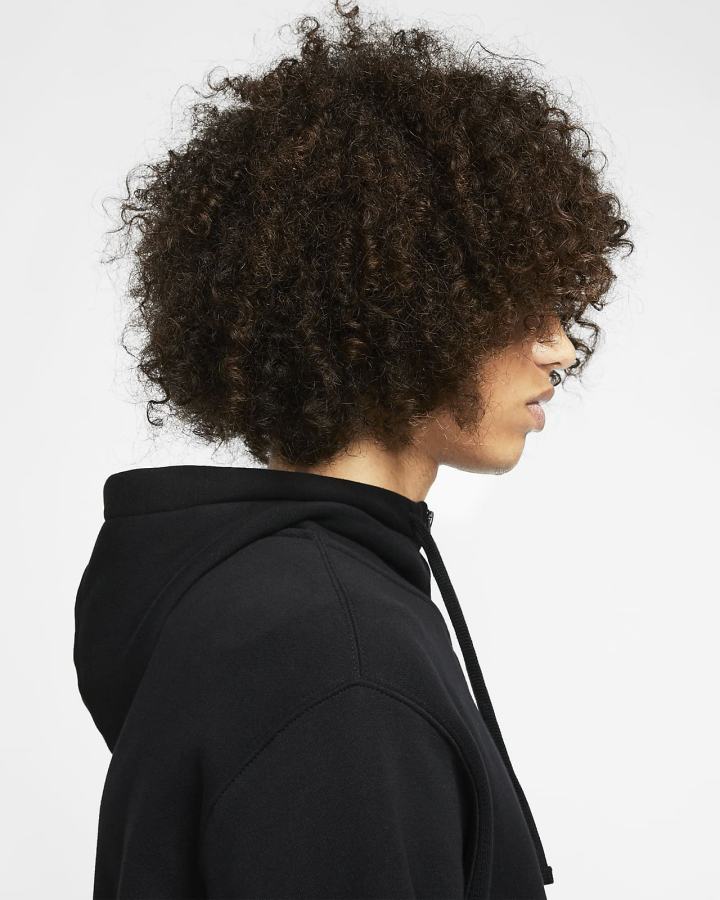 Sudadera Con Capucha Nike Sportswear Club Fleece Full-Zip Hombre Negras Blancas | NWIJC-3820