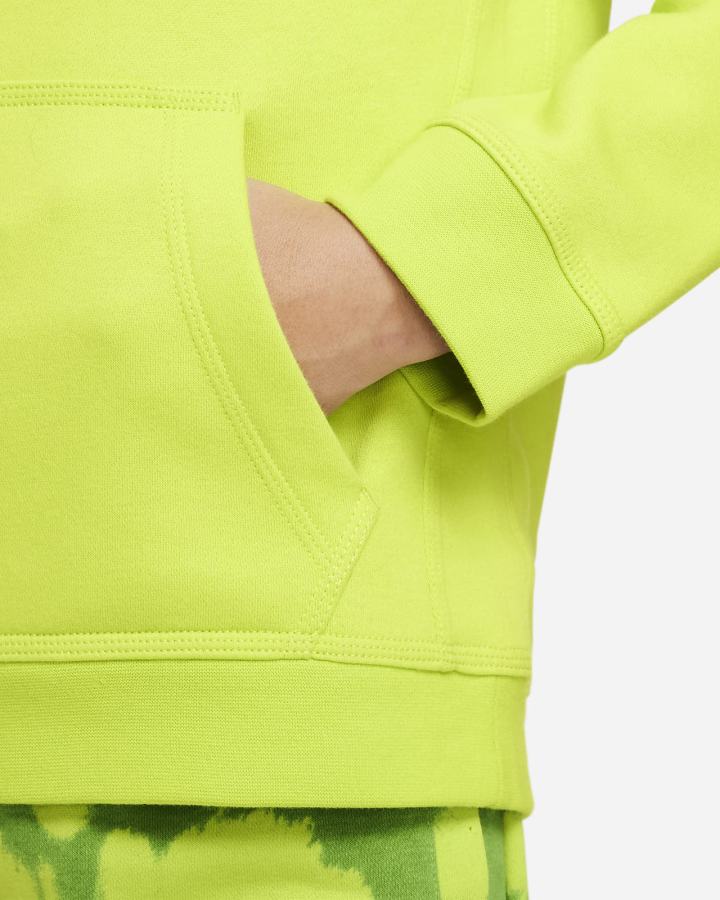 Sudadera Con Capucha Nike Sportswear Club Fleece Kids Niña Verde | OKLAX-6798