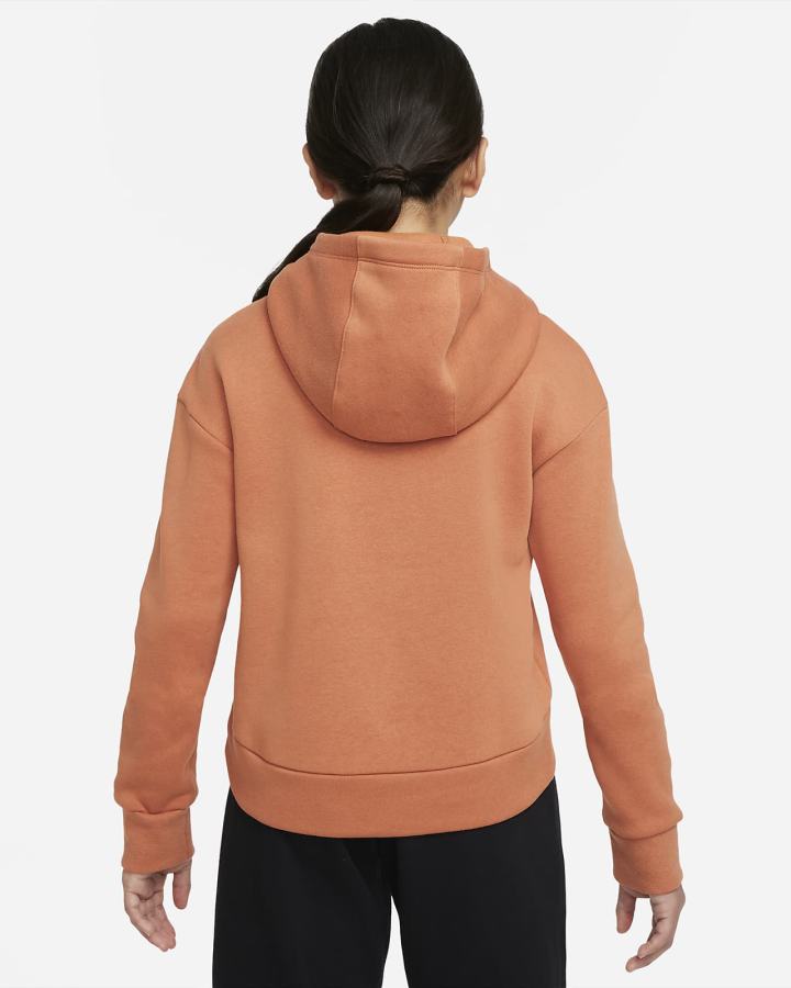 Sudadera Con Capucha Nike Sportswear Club Fleece NYC Kids Niña Rojas | REUMN-7589
