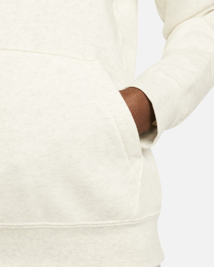 Sudadera Con Capucha Nike Sportswear Club Fleece Mujer Beige Blancas | RIFLS-5784