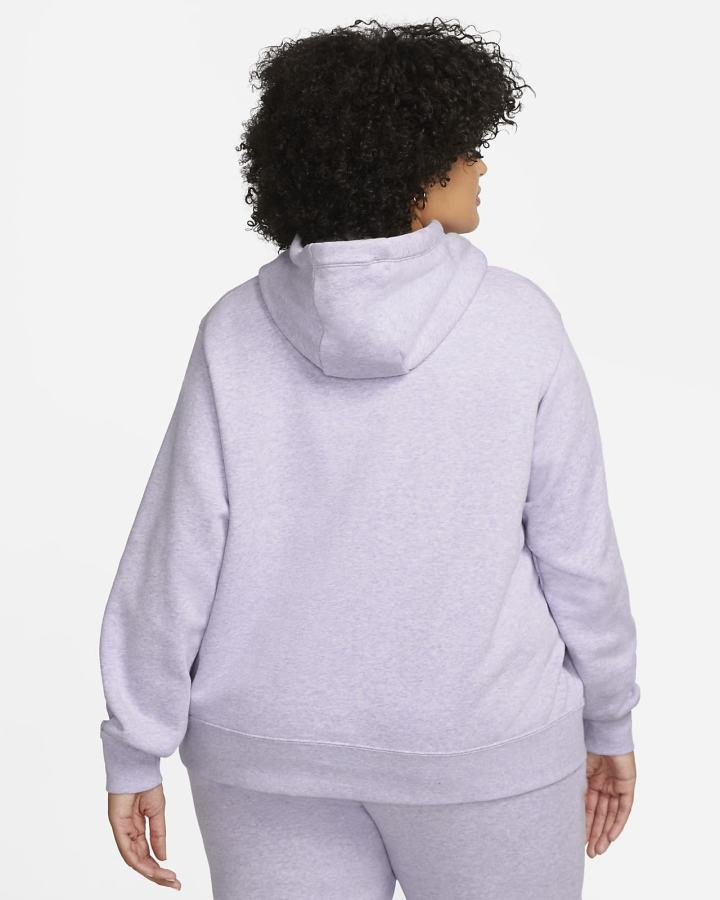 Sudadera Con Capucha Nike Sportswear Club Fleece Mujer Blancas | TARWH-0495