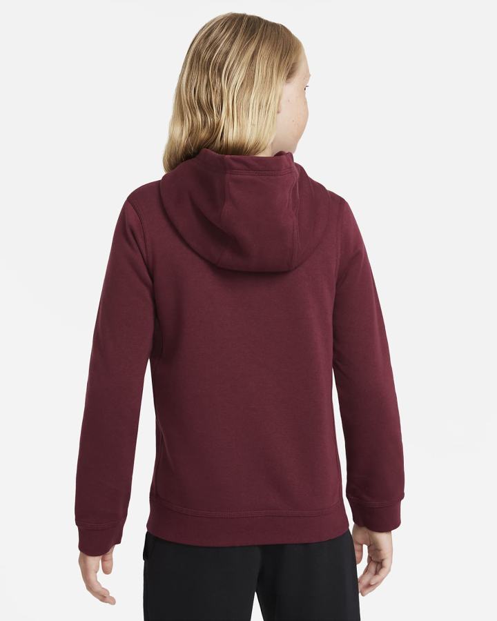 Sudadera Con Capucha Nike Sportswear Club Kids Niño Blancas | TDAKR-1295