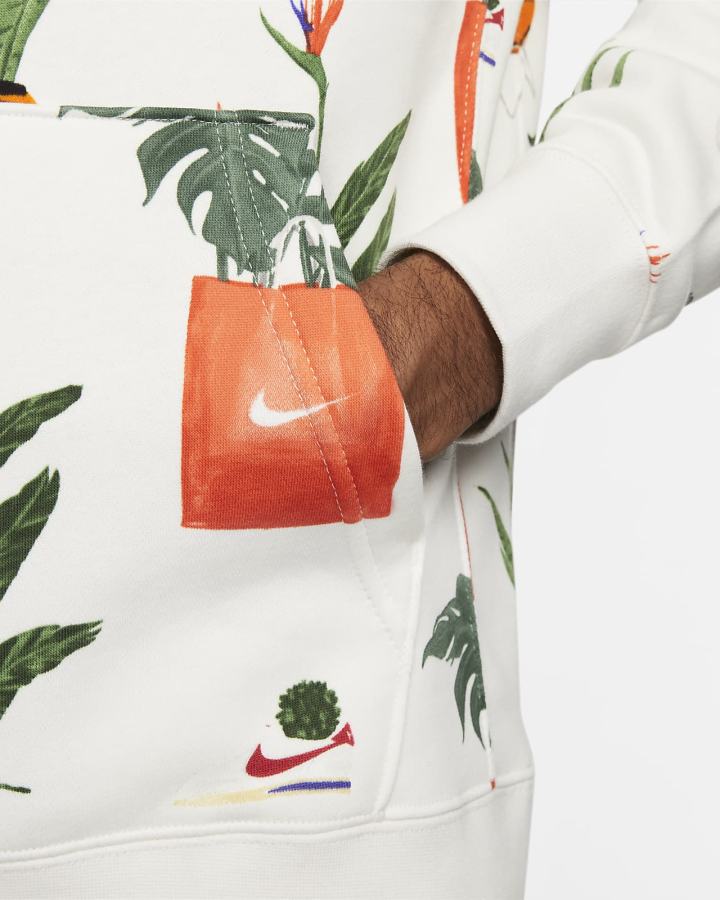 Sudadera Con Capucha Nike Sportswear Club Hombre Verde Blancas | TKXRV-1974