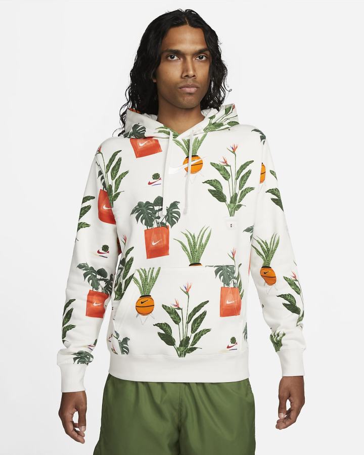 Sudadera Con Capucha Nike Sportswear Club Hombre Verde Blancas | TKXRV-1974
