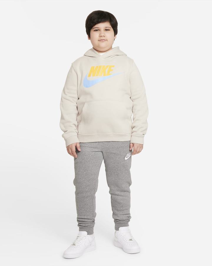 Sudadera Con Capucha Nike Sportswear Club Fleece Kids Niña Marrones | UOGFR-9067
