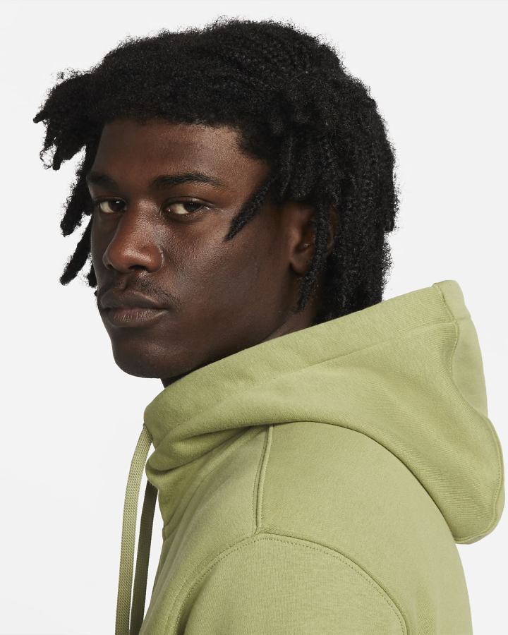 Sudadera Con Capucha Nike Sportswear Club Fleece Full-Zip Hombre Blancas | WDQZM-6573