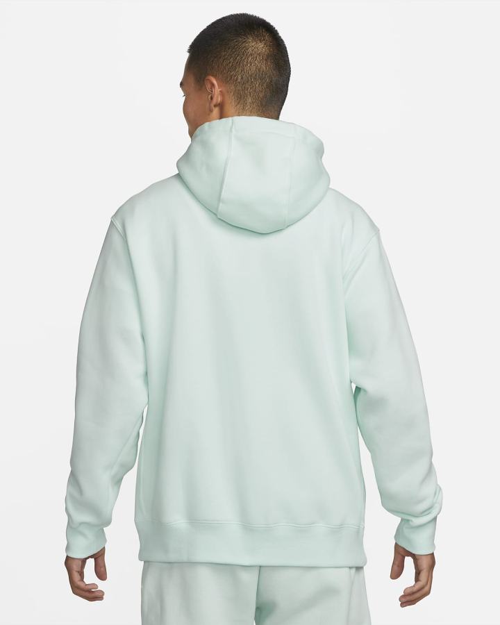 Sudadera Con Capucha Nike Sportswear Club Fleece Full-Zip Hombre Verde Blancas | YZHJT-3827