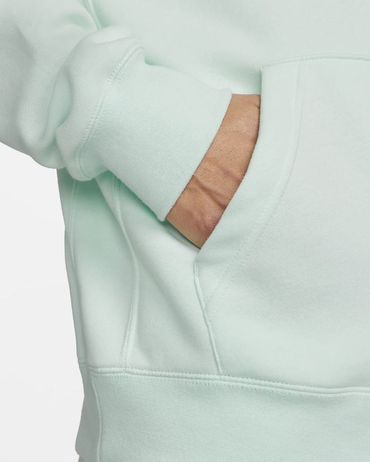 Sudadera Con Capucha Nike Sportswear Club Fleece Full-Zip Hombre Verde Blancas | YZHJT-3827