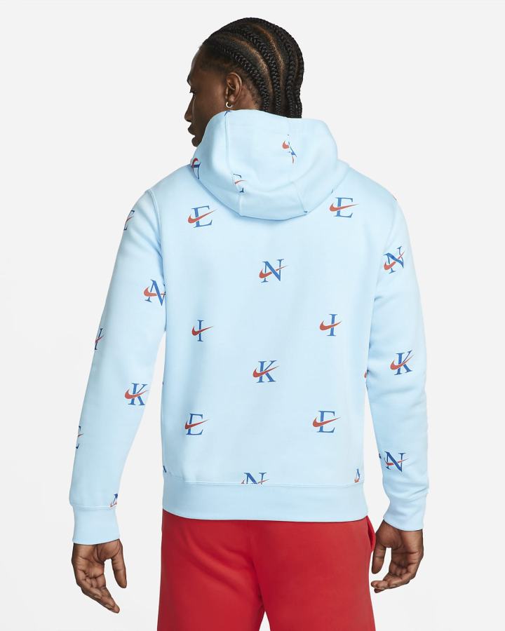 Sudadera Con Capucha Nike Sportswear Club Hombre Azules Rojas | ZCMNA-3150