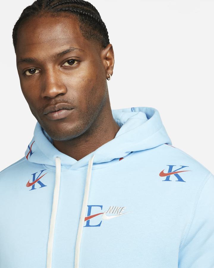 Sudadera Con Capucha Nike Sportswear Club Hombre Azules Rojas | ZCMNA-3150