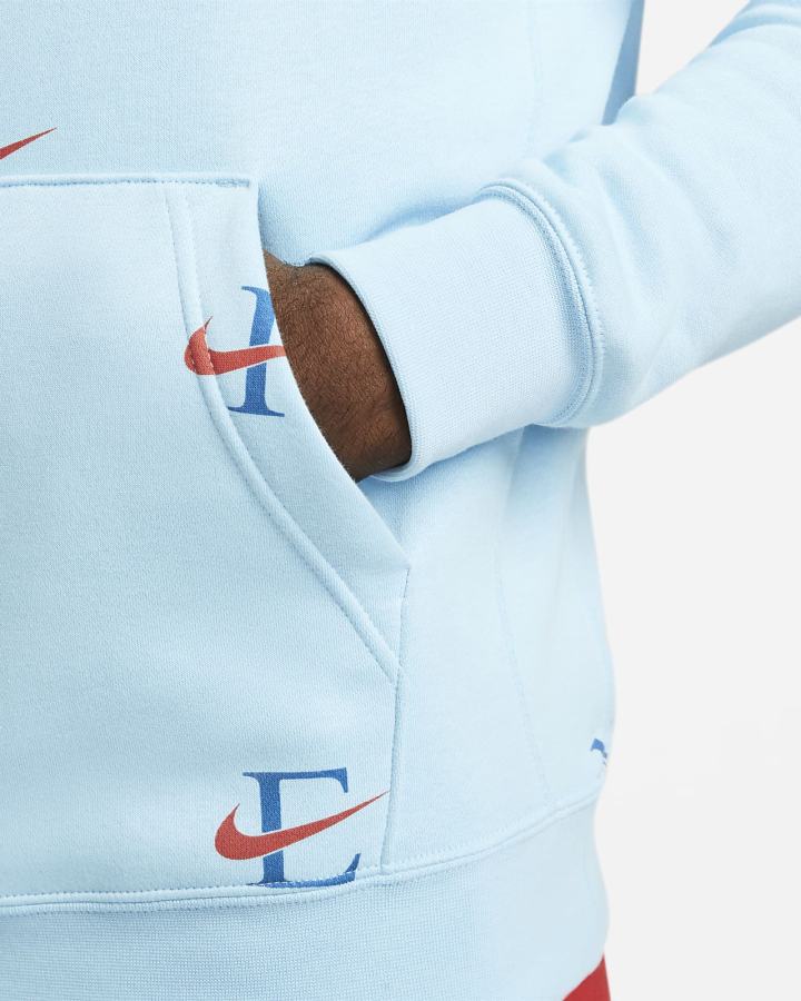 Sudadera Con Capucha Nike Sportswear Club Hombre Azules Rojas | ZCMNA-3150