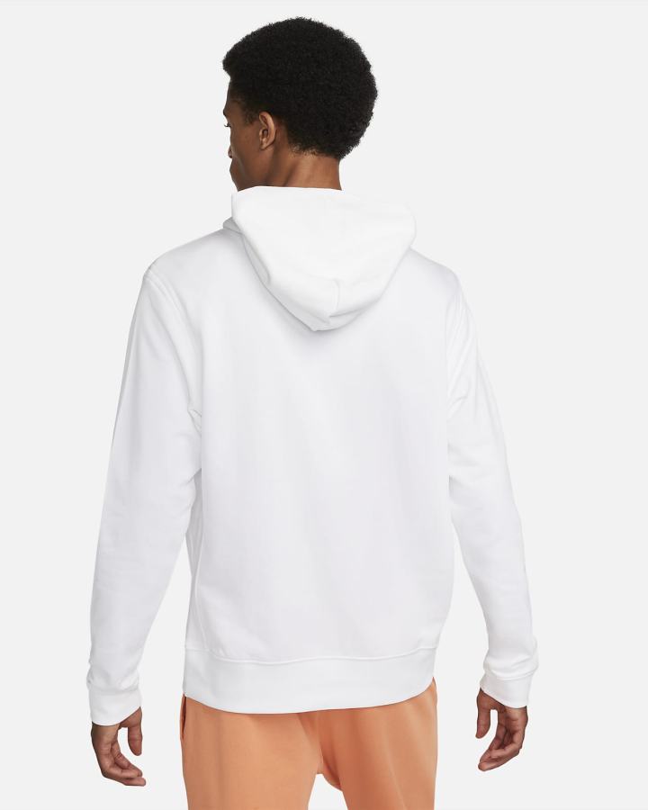 Sudadera Con Capucha Nike Sportswear French Terry Hombre Blancas | GZOMD-3761
