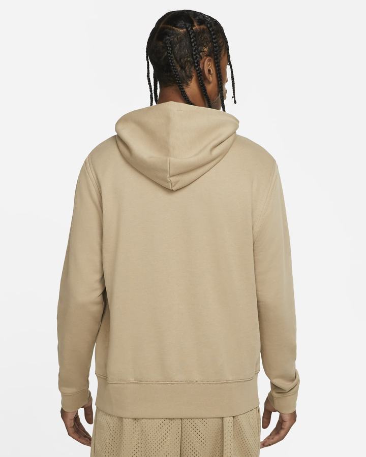 Sudadera Con Capucha Nike Sportswear French Terry Hombre Kaki | HUJYE-7132