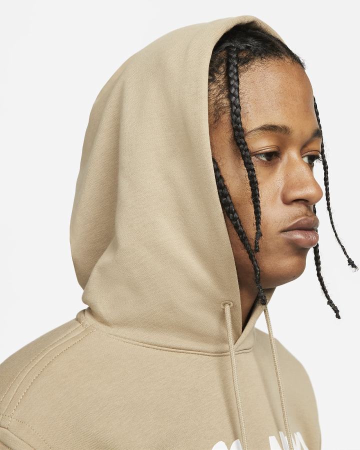 Sudadera Con Capucha Nike Sportswear French Terry Hombre Kaki | HUJYE-7132