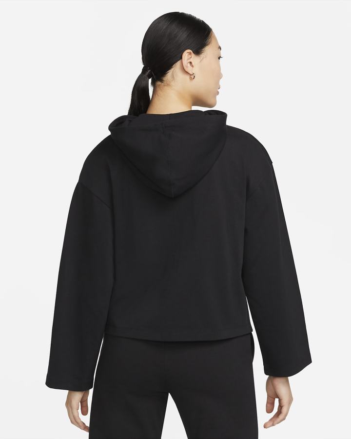 Sudadera Con Capucha Nike Sportswear Full-Zip Mujer Negras | GVIKR-4389