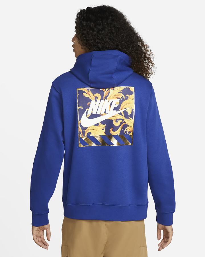 Sudadera Con Capucha Nike Sportswear Hombre Azul Real Oscuro Azules | GCQDH-6419