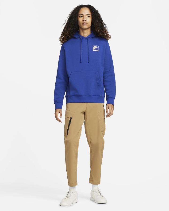 Sudadera Con Capucha Nike Sportswear Hombre Azul Real Oscuro Azules | GCQDH-6419