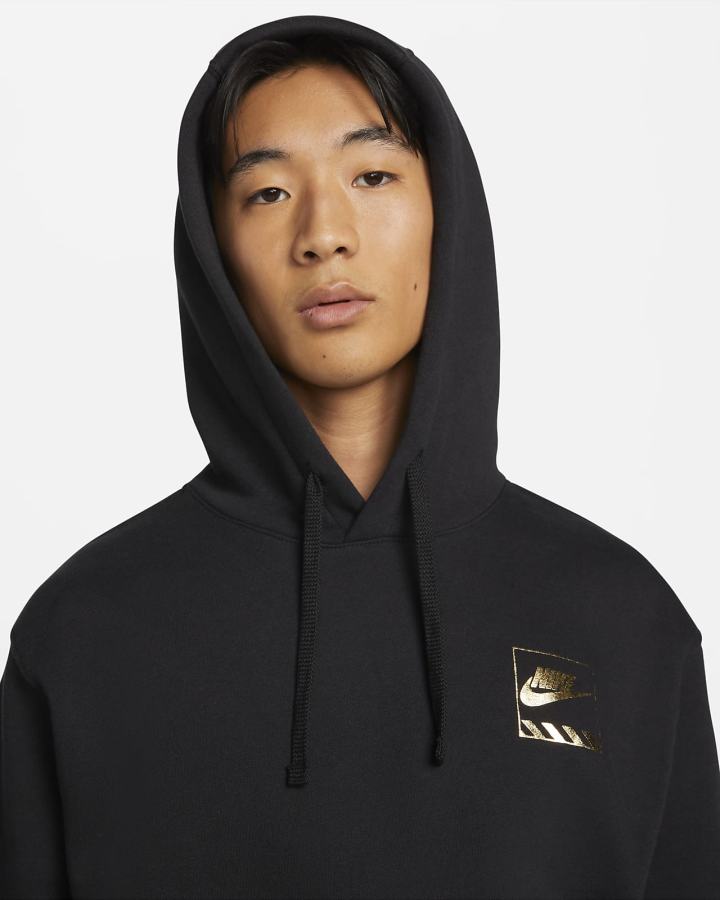 Sudadera Con Capucha Nike Sportswear Hombre Negras | XQOYS-9871
