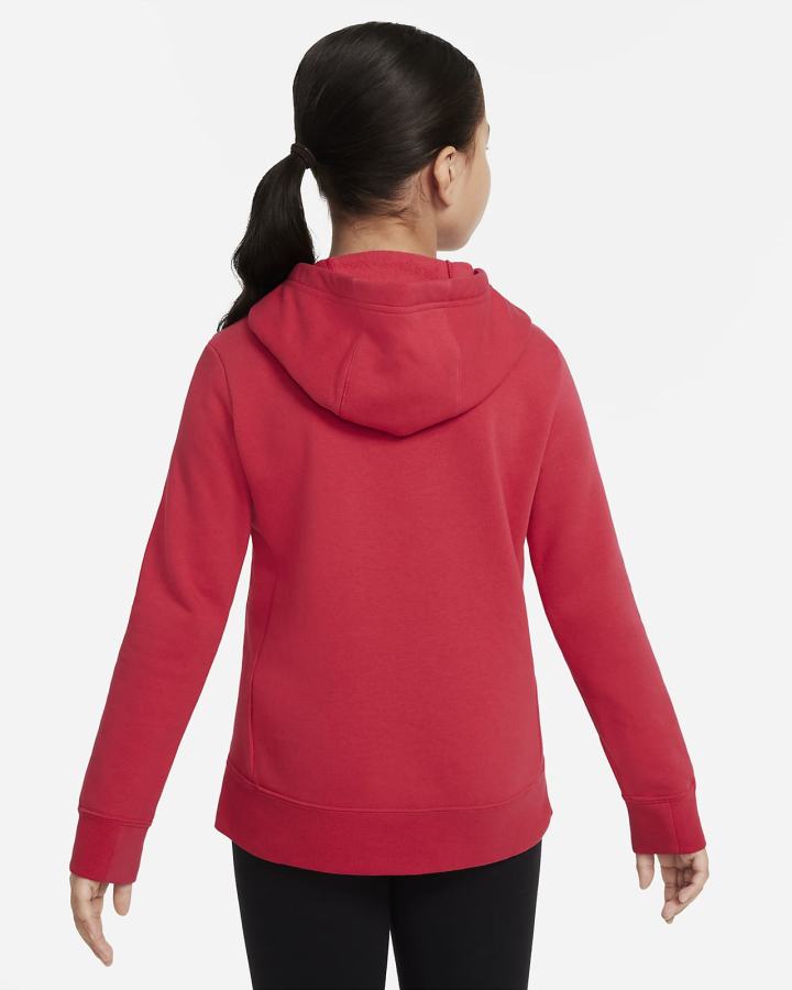Sudadera Con Capucha Nike Sportswear Kids Niña Rojas | DVUJY-0937