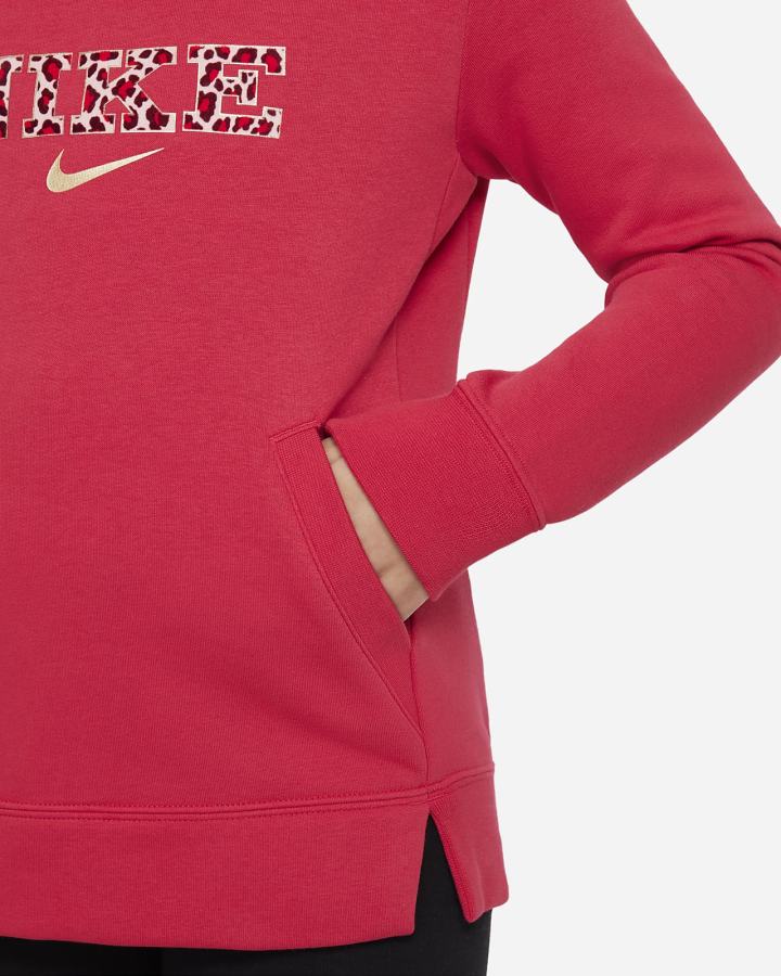 Sudadera Con Capucha Nike Sportswear Kids Niña Rojas | DVUJY-0937