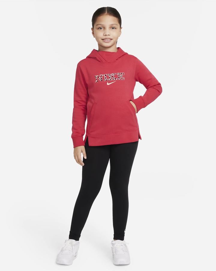 Sudadera Con Capucha Nike Sportswear Kids Niña Rojas | DVUJY-0937