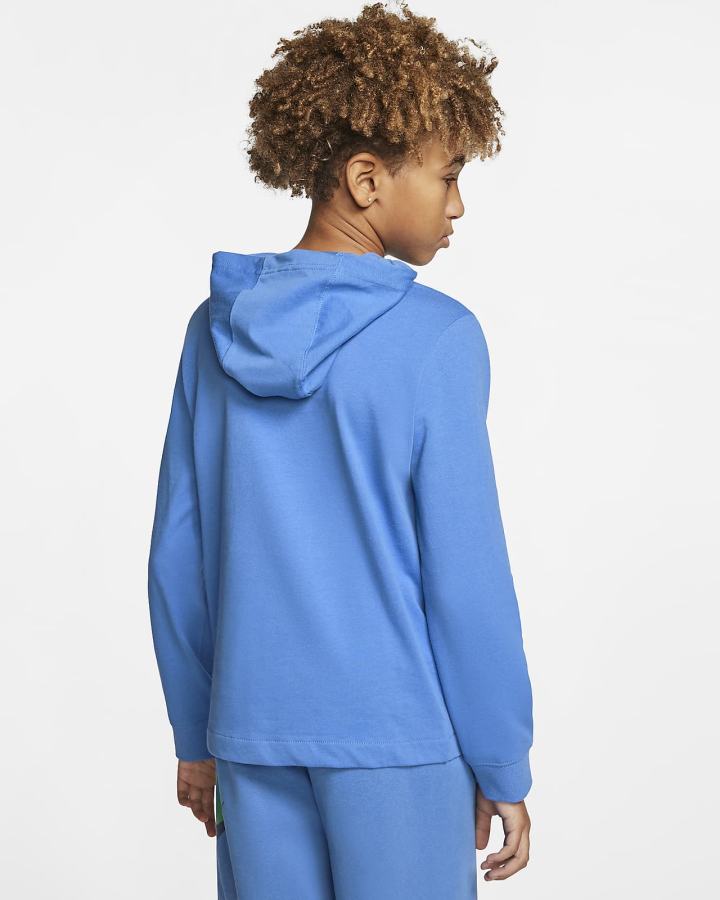 Sudadera Con Capucha Nike Sportswear Kids Niño Azules | OCJGT-4853