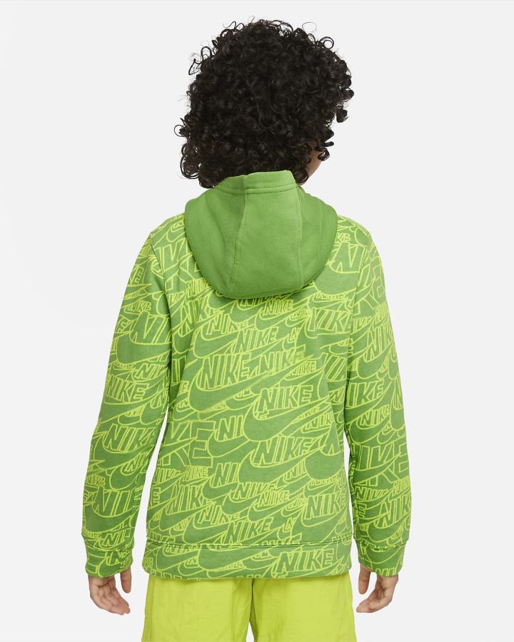 Sudadera Con Capucha Nike Sportswear Kids French Terry Niño Naranjas | UIPCQ-5891