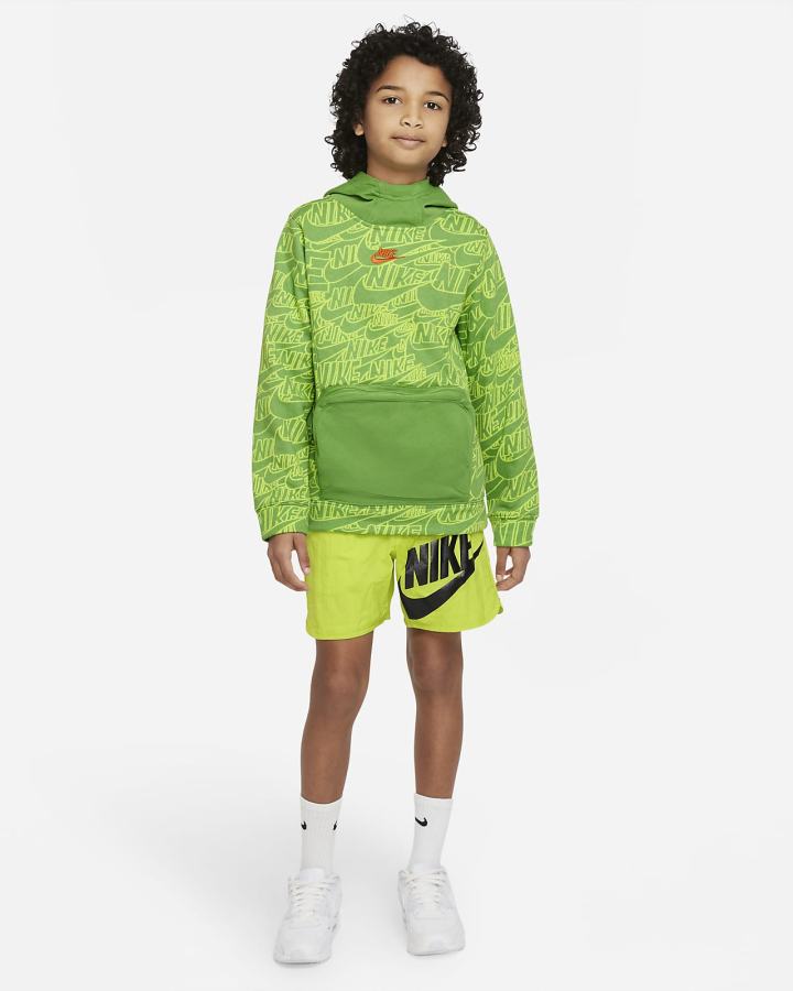 Sudadera Con Capucha Nike Sportswear Kids French Terry Niño Naranjas | UIPCQ-5891