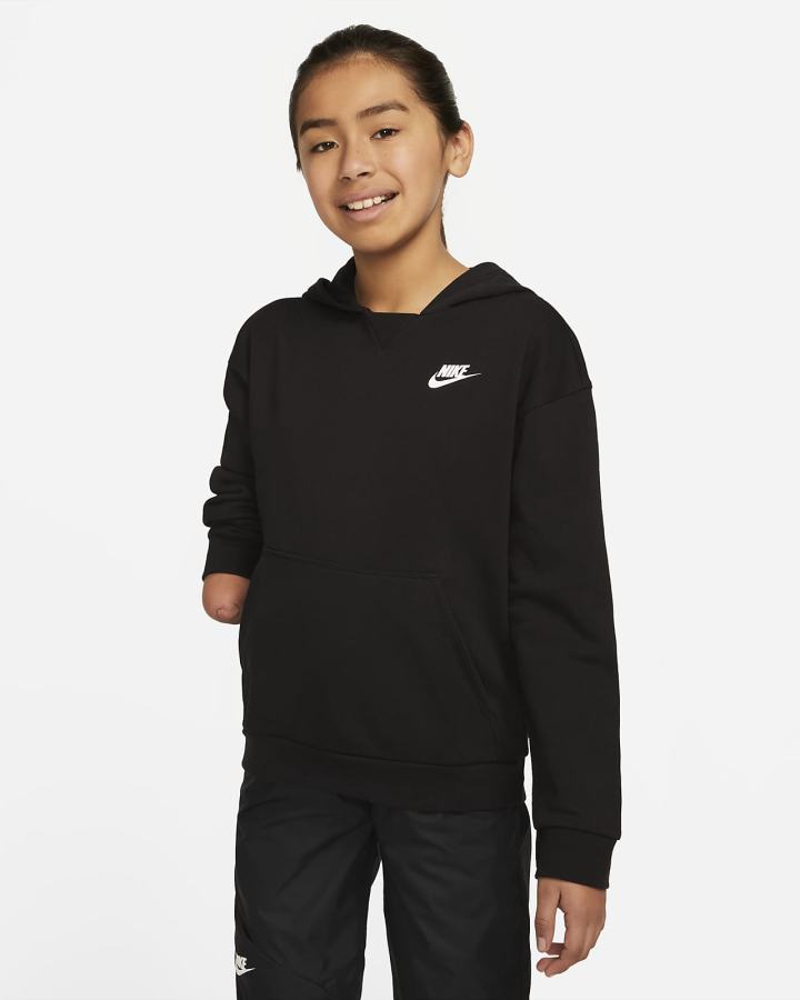 Sudadera Con Capucha Nike Sportswear Kids Pack Kids Fleece Niño Negras Blancas | YVDPC-3617