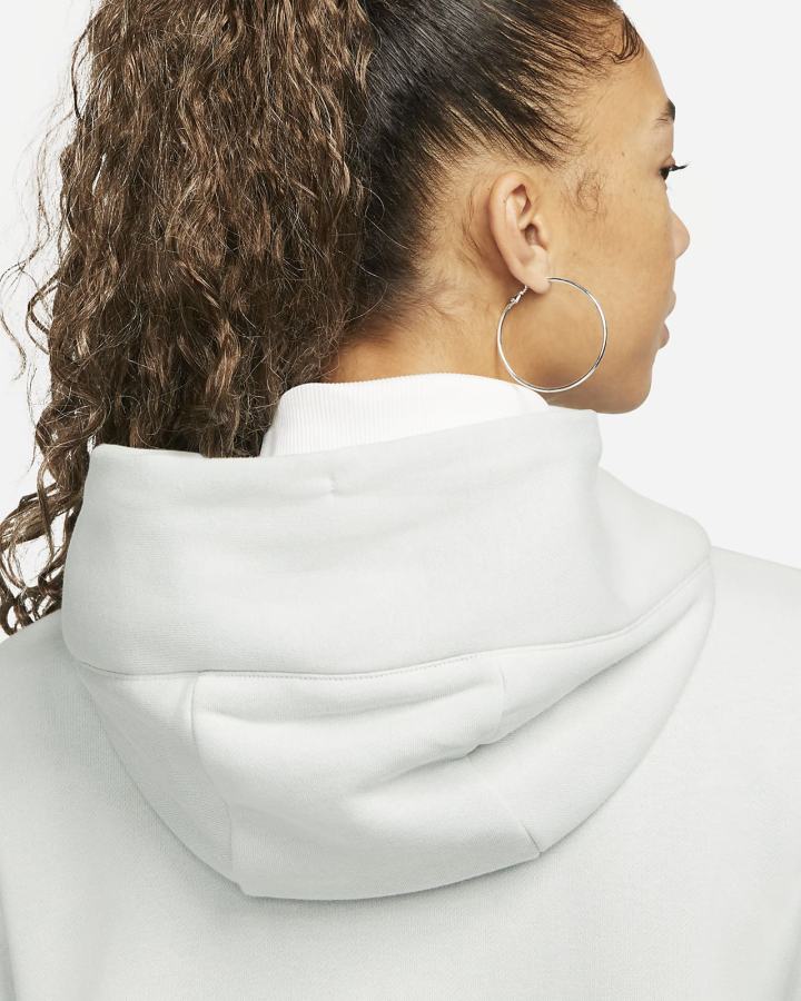 Sudadera Con Capucha Nike Sportswear Phoenix Fleece Oversized Mujer Plateadas Claro | ALJUX-3189