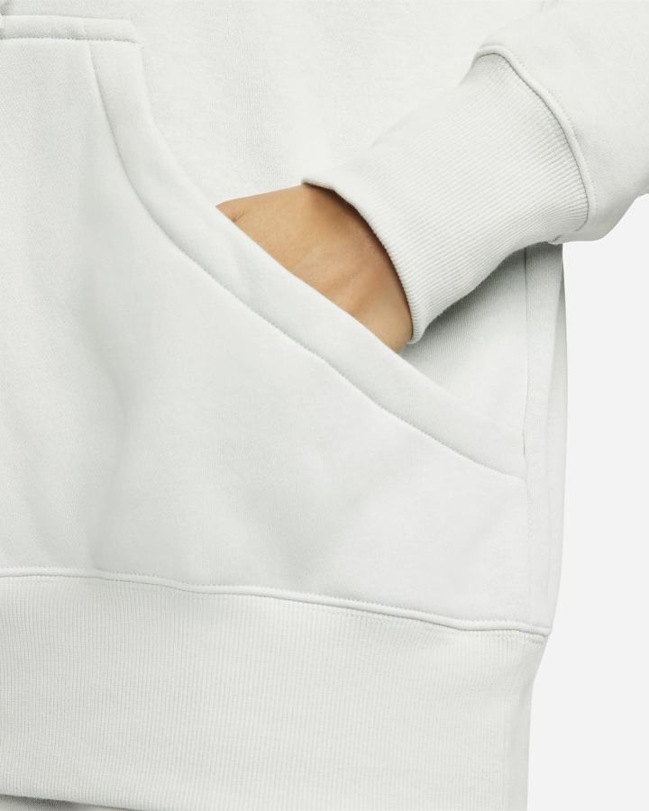 Sudadera Con Capucha Nike Sportswear Phoenix Fleece Oversized Mujer Plateadas Claro | ALJUX-3189