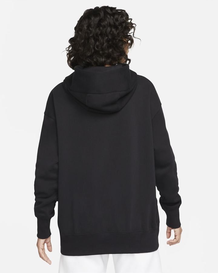 Sudadera Con Capucha Nike Sportswear Phoenix Fleece Oversized Mujer Negras | AURPG-0753