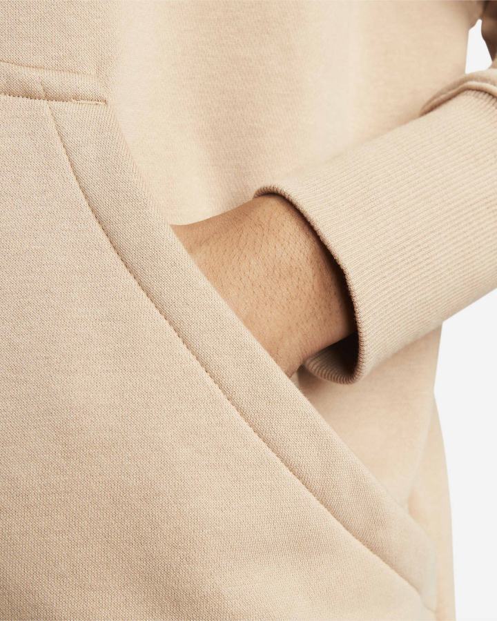 Sudadera Con Capucha Nike Sportswear Phoenix Fleece Oversized Mujer Beige | DVKNS-6084