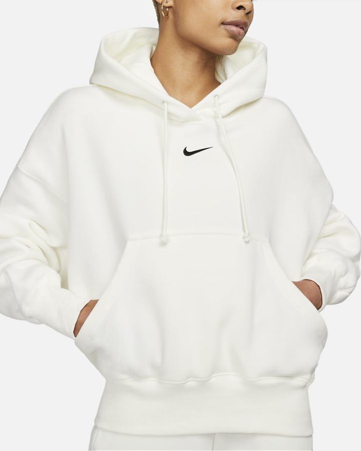 Sudadera Con Capucha Nike Sportswear Phoenix Fleece Over-Oversized Mujer Negras | EZIJC-4697