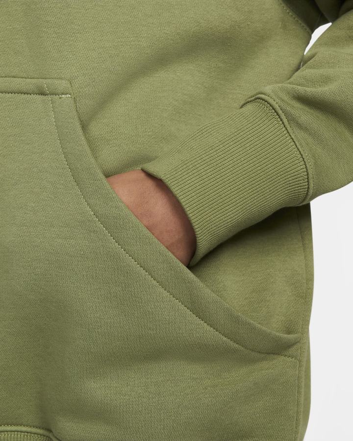 Sudadera Con Capucha Nike Sportswear Phoenix Fleece Oversized Mujer Verde | JGBCZ-3601