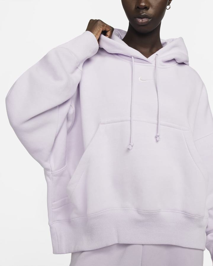 Sudadera Con Capucha Nike Sportswear Phoenix Fleece Over-Oversized Mujer Moradas | LFWGA-3579