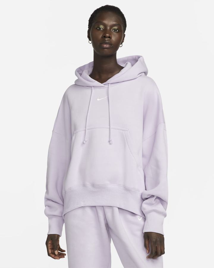 Sudadera Con Capucha Nike Sportswear Phoenix Fleece Over-Oversized Mujer Moradas | LFWGA-3579