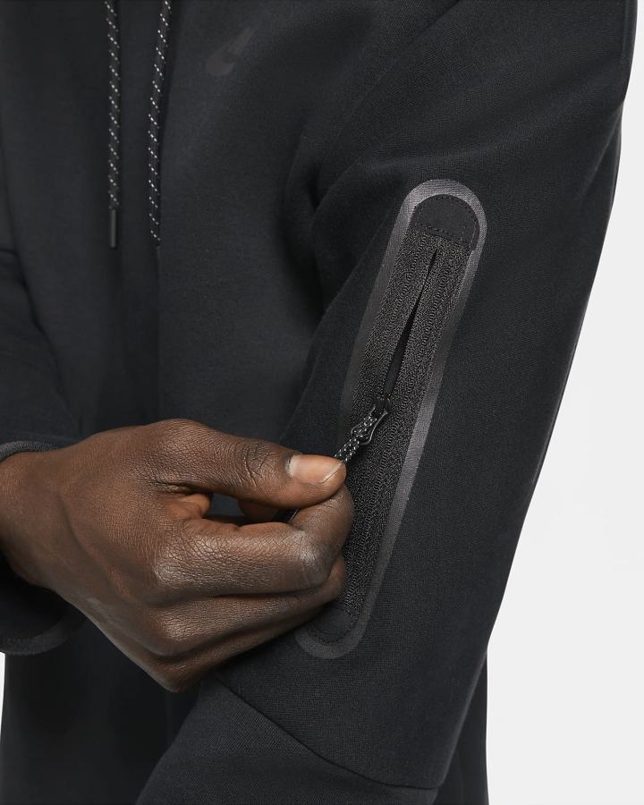 Sudadera Con Capucha Nike Sportswear Tech Fleece Hombre Negras | BKPRJ-2109