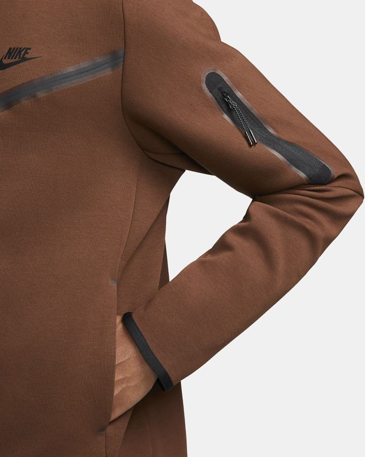 Sudadera Con Capucha Nike Sportswear Tech Fleece Full-Zip Hombre Negras | CSHPD-6381