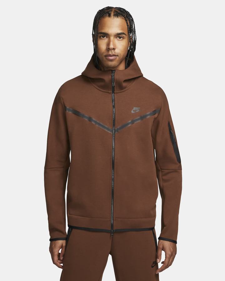 Sudadera Con Capucha Nike Sportswear Tech Fleece Full-Zip Hombre Negras | CSHPD-6381