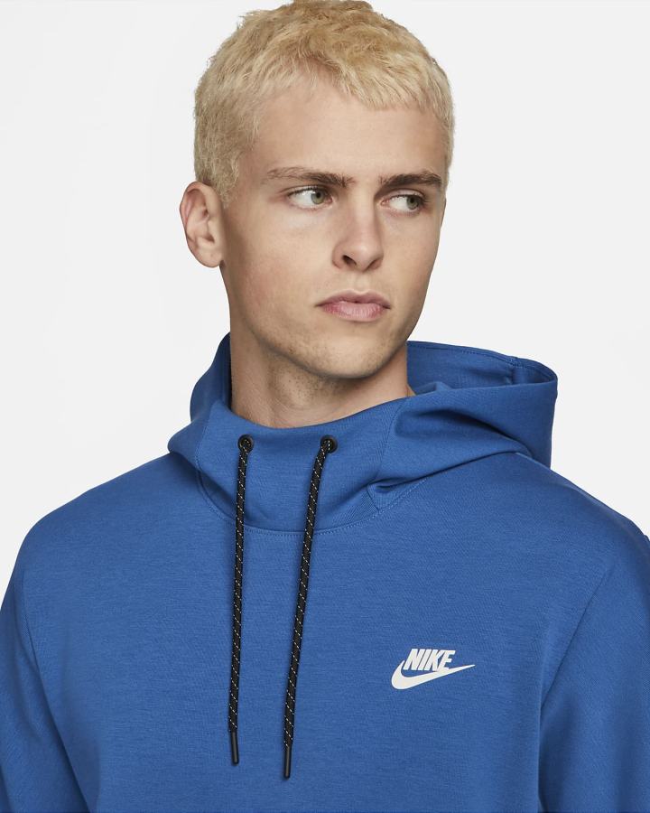 Sudadera Con Capucha Nike Sportswear Tech Fleece Hombre Azules Oscuro Beige Claro | GMHJV-8610