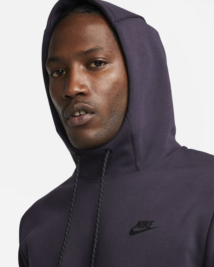 Sudadera Con Capucha Nike Sportswear Tech Fleece Hombre Moradas Negras | JMWRL-4129