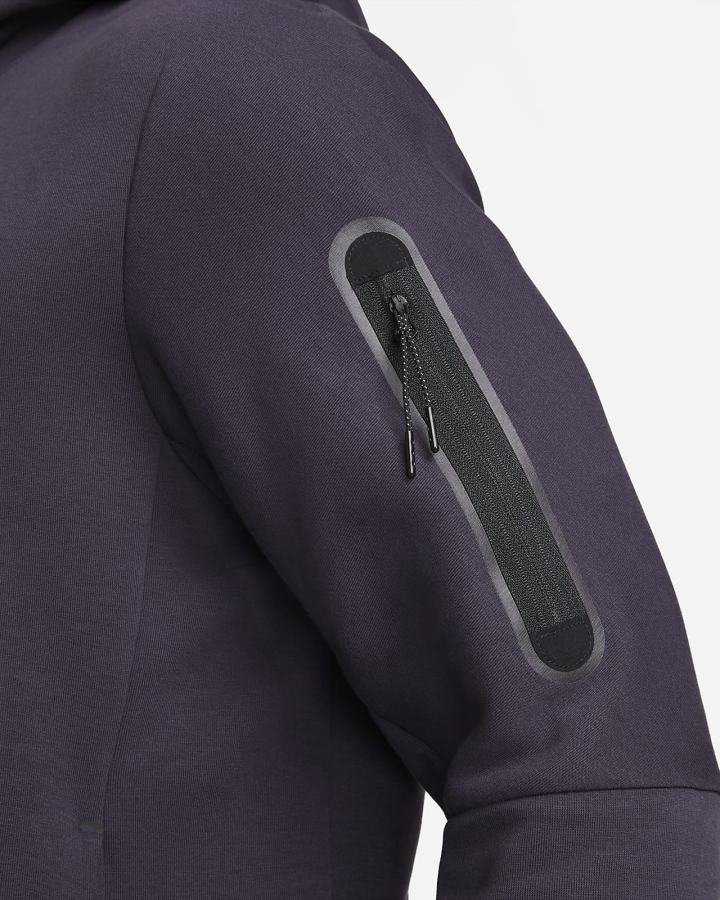 Sudadera Con Capucha Nike Sportswear Tech Fleece Hombre Moradas Negras | JMWRL-4129
