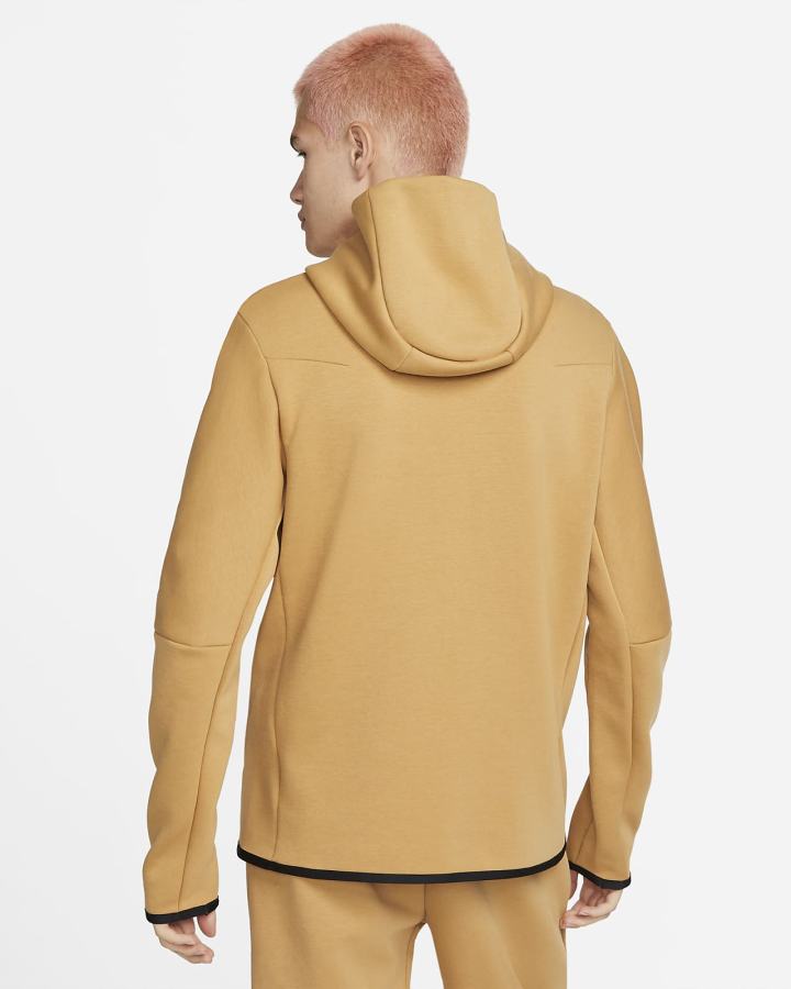 Sudadera Con Capucha Nike Sportswear Tech Fleece Full-Zip Hombre Doradas | URIPD-6284