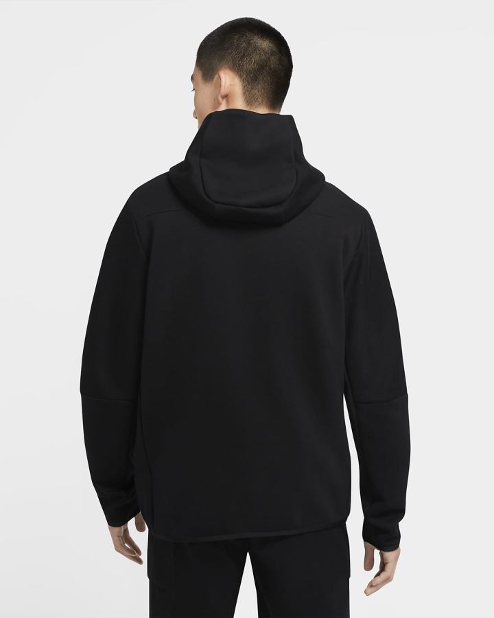 Sudadera Con Capucha Nike Sportswear Tech Fleece Full-Zip Hombre Negras | UYSKQ-4125