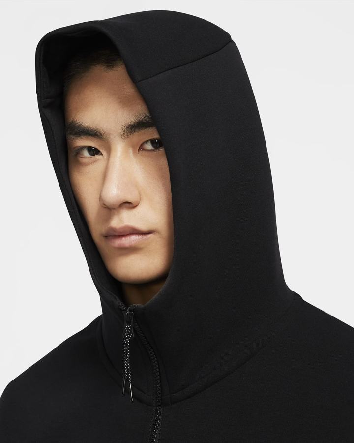 Sudadera Con Capucha Nike Sportswear Tech Fleece Full-Zip Hombre Negras | UYSKQ-4125