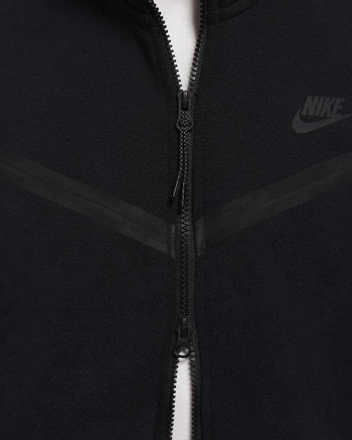 Sudadera Con Capucha Nike Sportswear Tech Fleece Full-Zip Hombre Negras | UYSKQ-4125