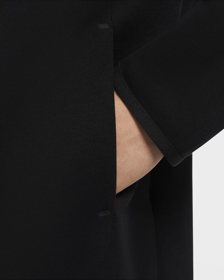 Sudadera Con Capucha Nike Sportswear Tech Fleece Full-Zip Hombre Negras | UYSKQ-4125